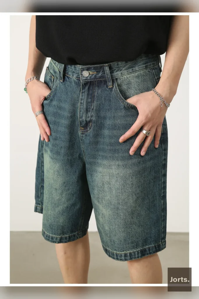 Full-length image of black loose casual pants, perfect for a sleek yet relaxed Y2K look.