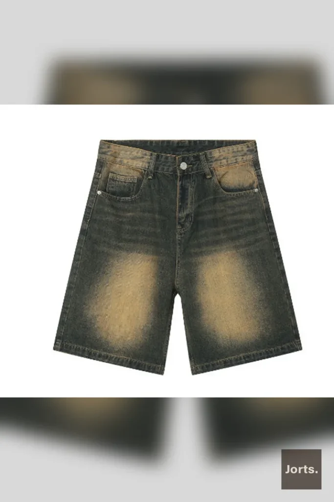 Back view of white casual loose pants, showing the comfortable and baggy silhouette.